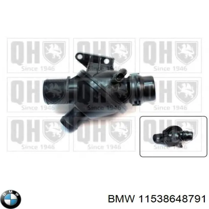 Obudowa termostatu BMW 11538648791