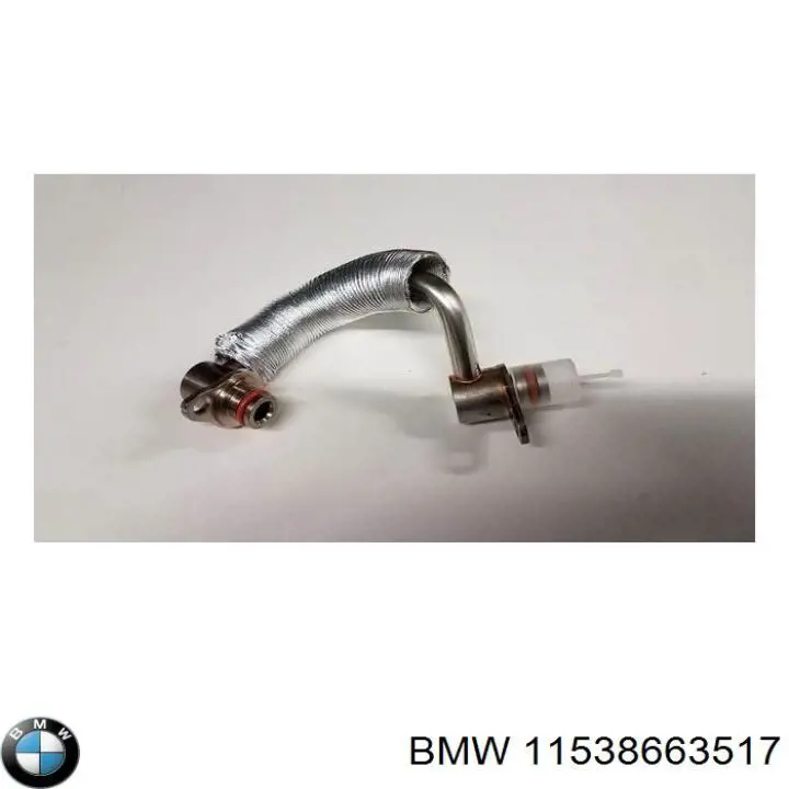 Przewód (króciec) chłodzenia turbiny cieczą, zwrotny BMW 11538663517 cena, od 30,80 USD