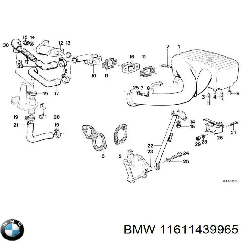 Kolektor ssący BMW 7 sedana (E38) (1994 - 2001) cena, od 353,20 USD