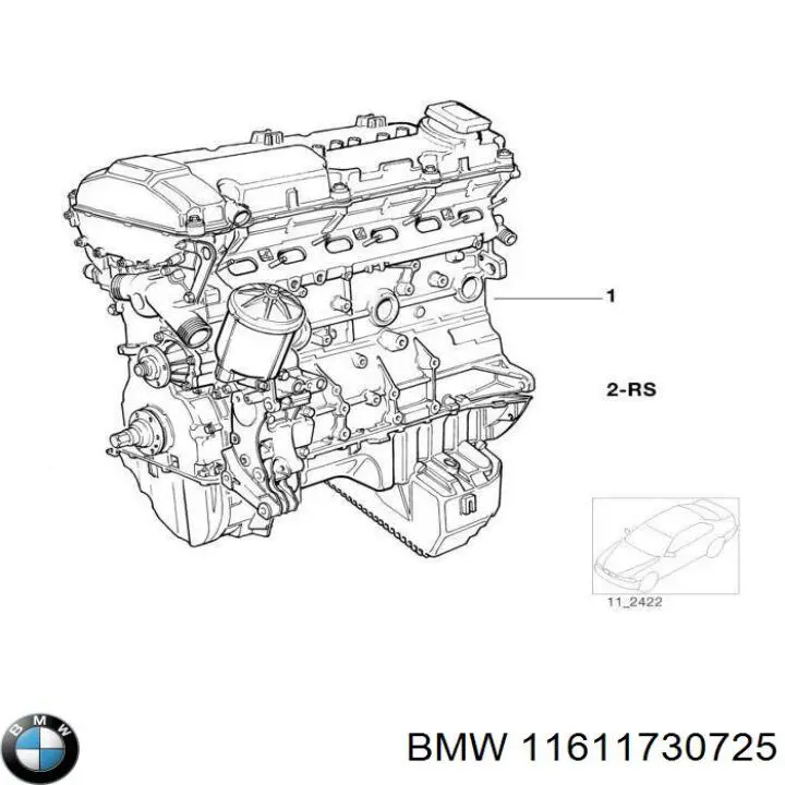 Alternator BMW 11611730725 cena, od 120,26 USD