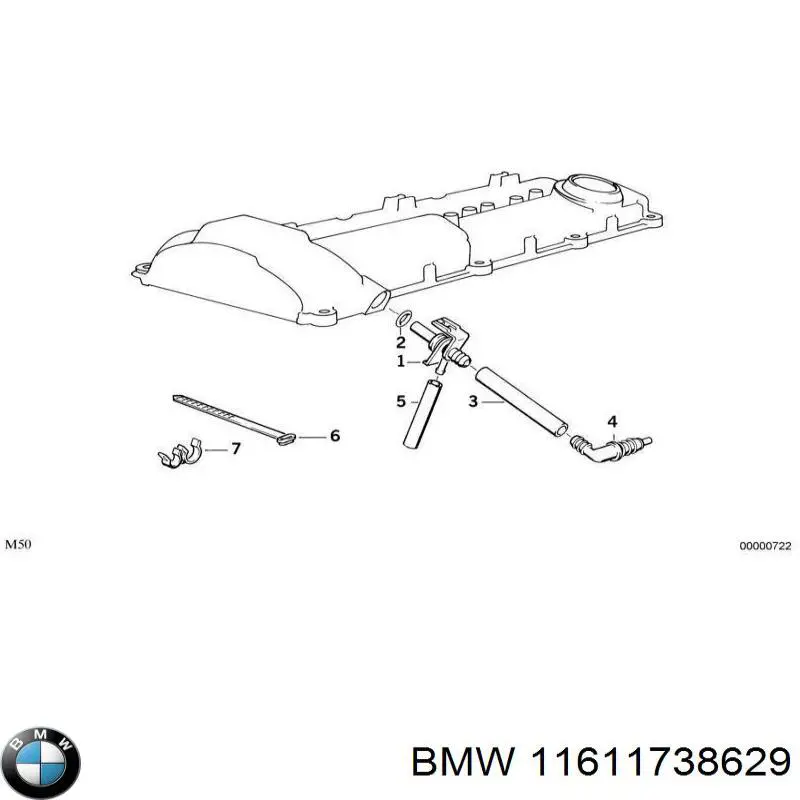 Kołnierz układu chłodzenia (trójnik) BMW 11611738629 cena, od 27,80 USD