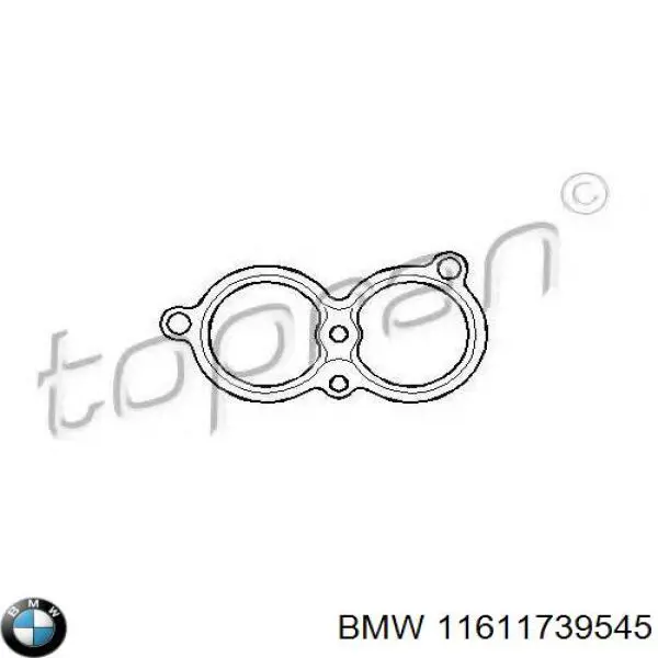 Do koszyka 11611739545 BMW Uszczelka kolektora ssącego górna