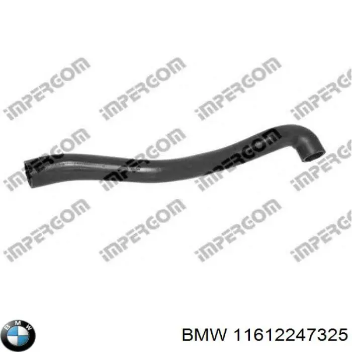 Do koszyka 11612247325 BMW Przewód (króciec) intercoolera