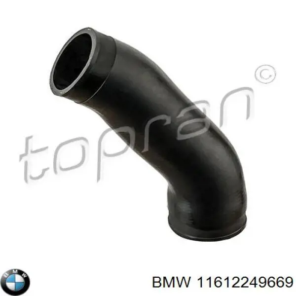 Przewód (króciec) intercoolera BMW 11612249669 cena, od 28,36 USD