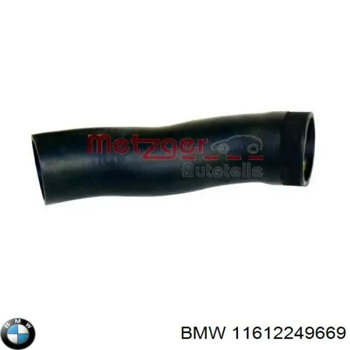 Do koszyka 11612249669 BMW Przewód (króciec) intercoolera