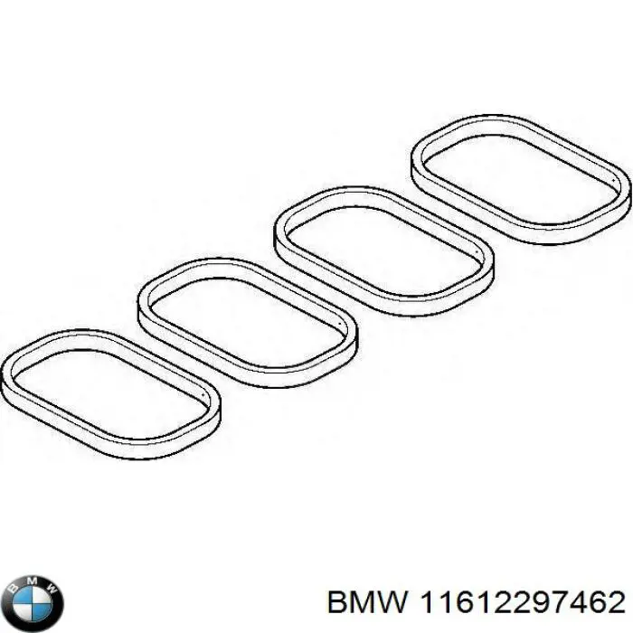 Do koszyka 11612297462 BMW Uszczelka kolektora ssącego