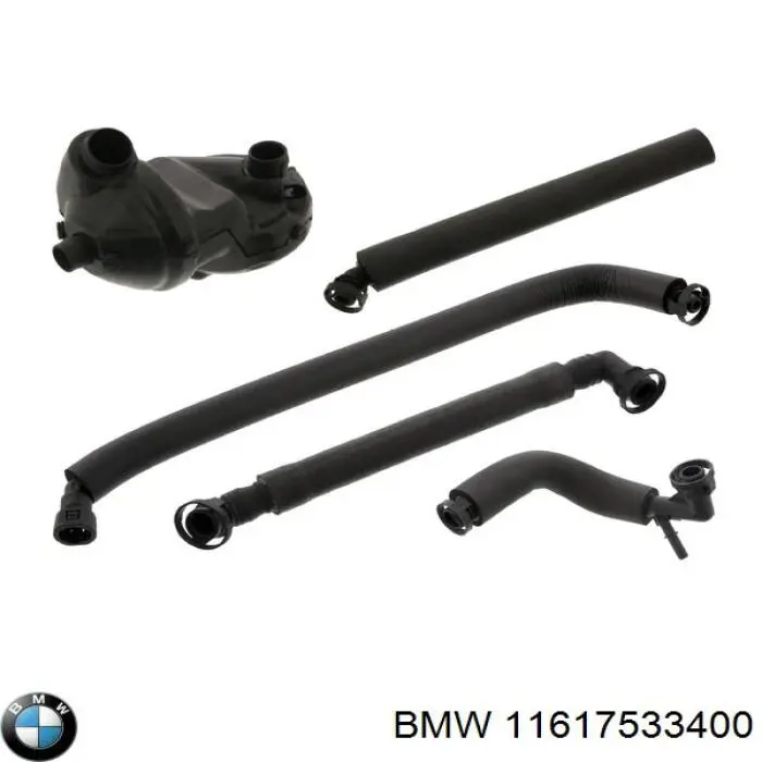 Do koszyka 11617533400 BMW Zawór PCV odpowietrzający silnik