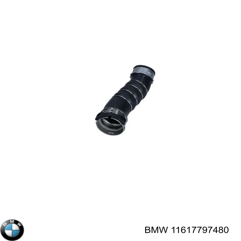 Do koszyka 11617797480 BMW Przewód (króciec) intercoolera