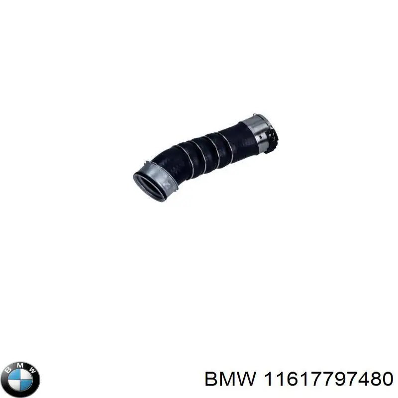 Przewód (króciec) intercoolera BMW 11617797480 cena, od 71,51 USD