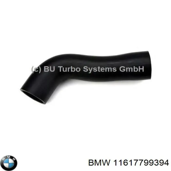 Do koszyka 11617799394 BMW Przewód (króciec) intercoolera