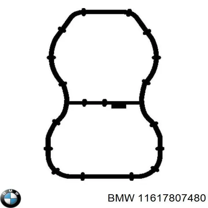 Do koszyka 11617807480 BMW Uszczelka kolektora ssącego