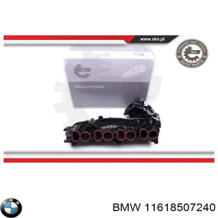 Do koszyka 11618507240 BMW Kolektor ssący