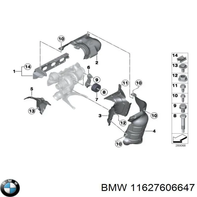 Uszczelka kolektora wydechowego BMW 11627606647 cena, od 102,16 USD
