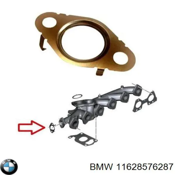 11628576287 BMW Uszczelka schładzacza EGR układu recyrkulacji spalin