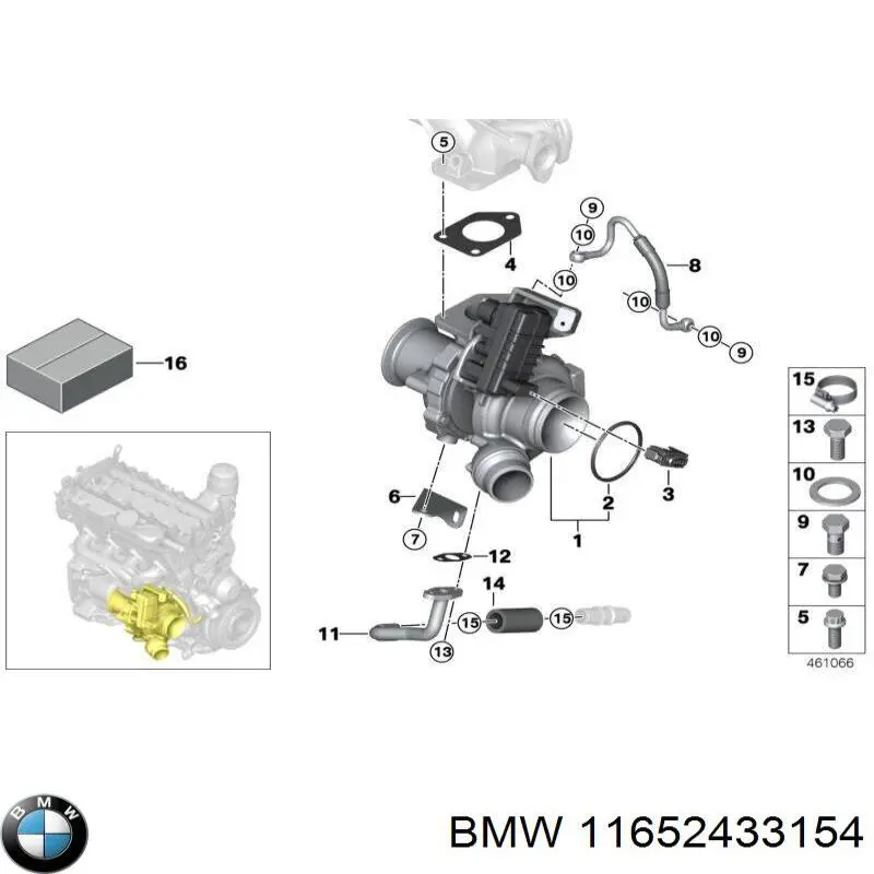 Do koszyka Turbina BMW 1  E81