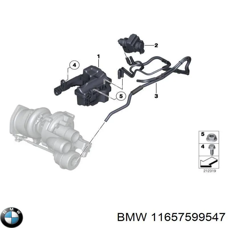 Przetwornik ciśnienia (solenoid) doładowania BMW 11657599547 cena, od 56,58 USD