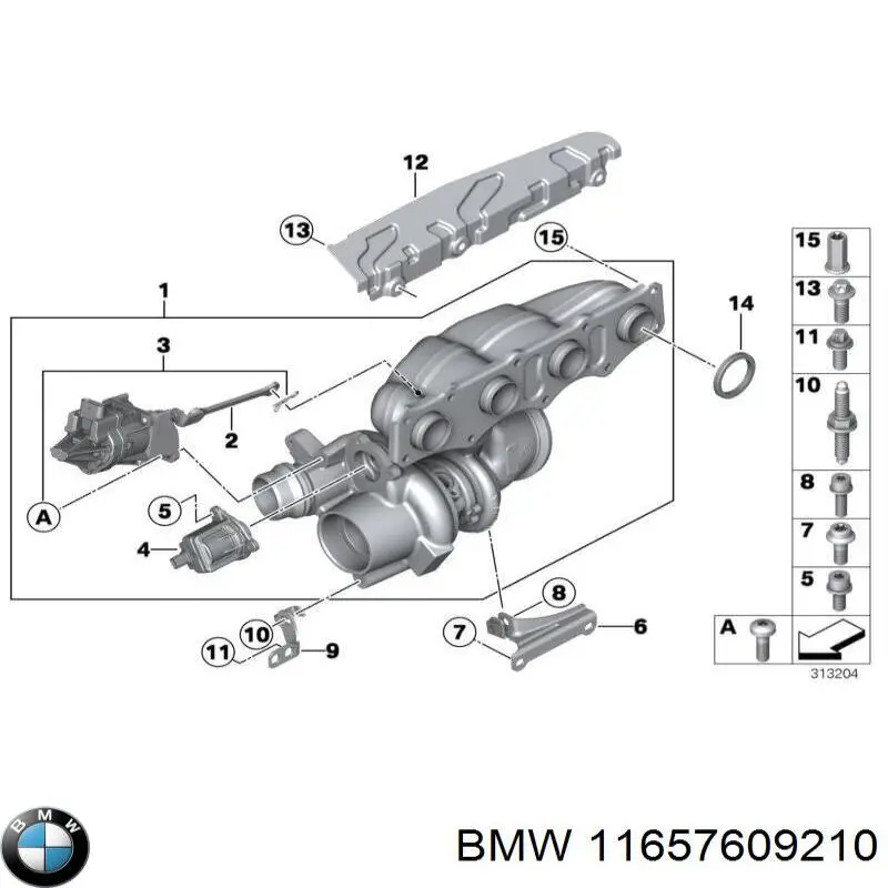 Przetwornik ciśnienia (solenoid) doładowania BMW 11657609210 cena, od 73,76 USD