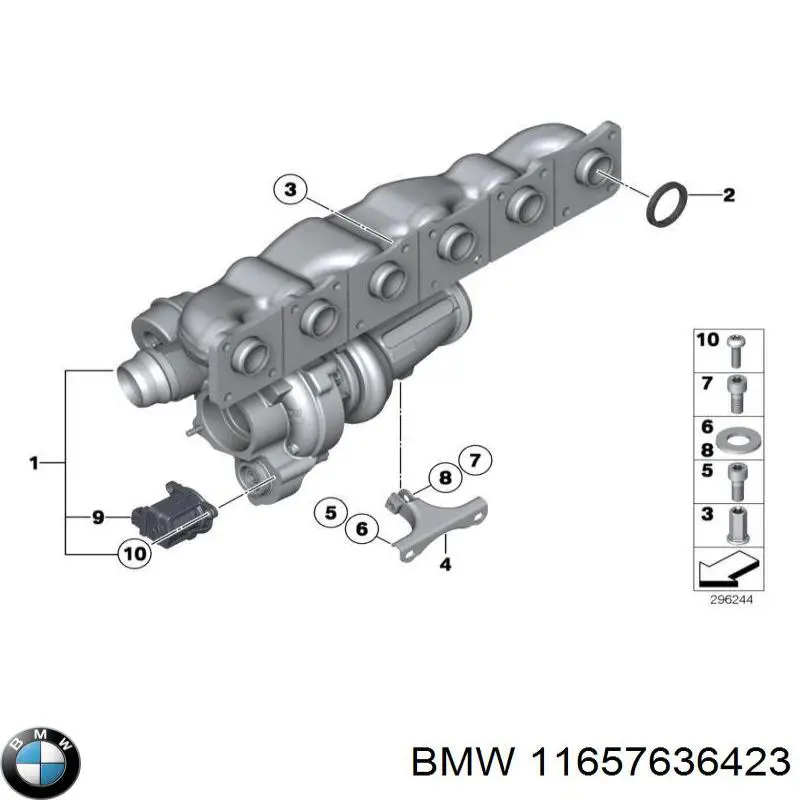 Turbina BMW 11657636423