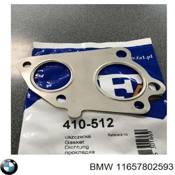 11657802593 BMW Uszczelka kolektora wydechowego górna