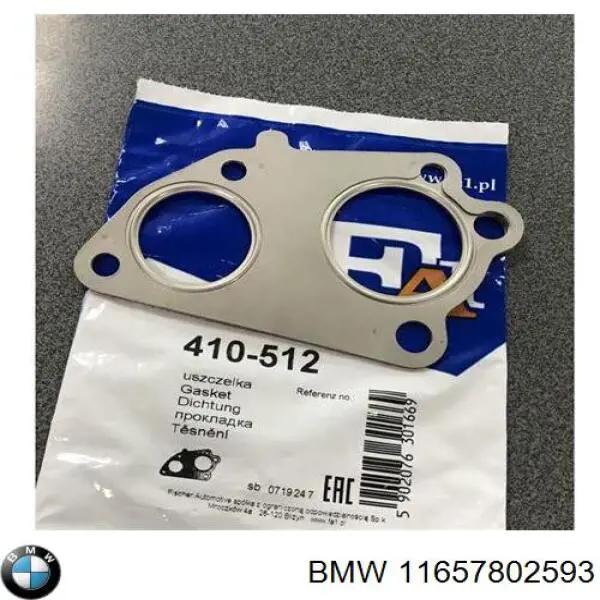 Uszczelka kolektora wydechowego górna BMW 11657802593 cena, od 12,32 USD