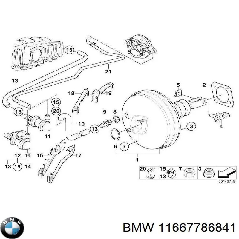 Pompa podciśnienia BMW 11667786841 cena, od 109,12 USD