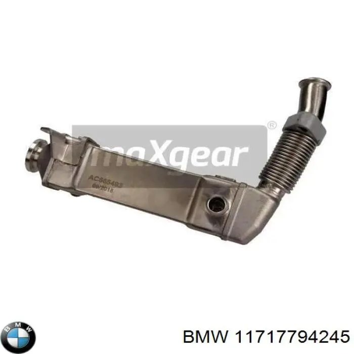 Chłodnica układu recyrkulacji spalin EGR BMW 11717794245 cena, od 186,20 USD