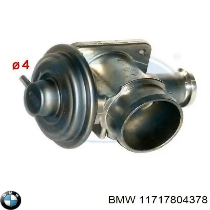 11717804378 BMW zawór recyrkulacji spalin egr