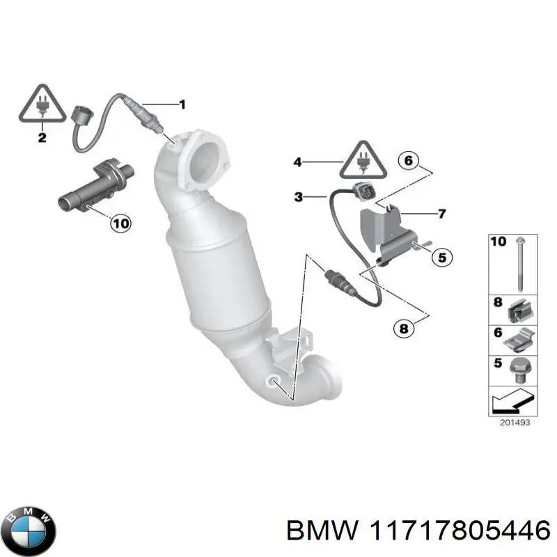 Chłodnica układu recyrkulacji spalin EGR BMW 11717805446 cena, od 852,82 USD