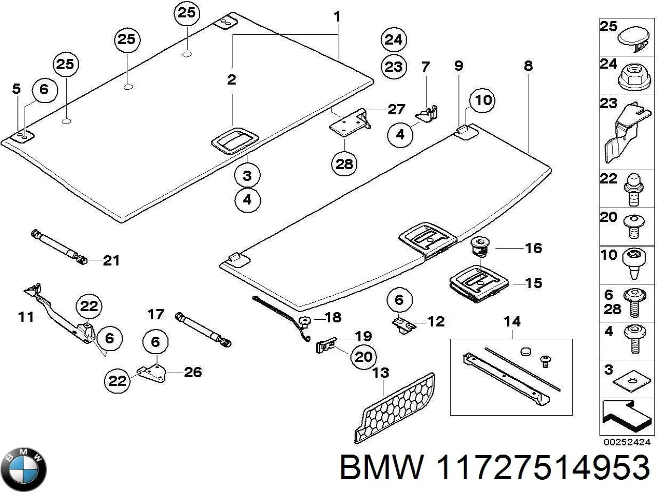 Pompa powietrza do BMW 5 (E60)