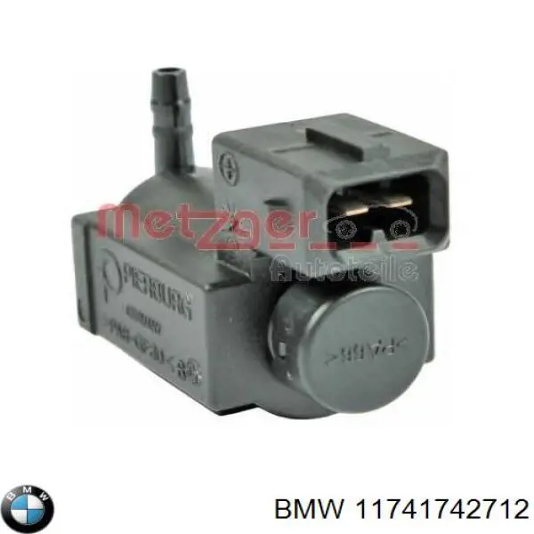 Do koszyka 11741742712 BMW Zawór elektromagnetyczny regulacji klapy EGR