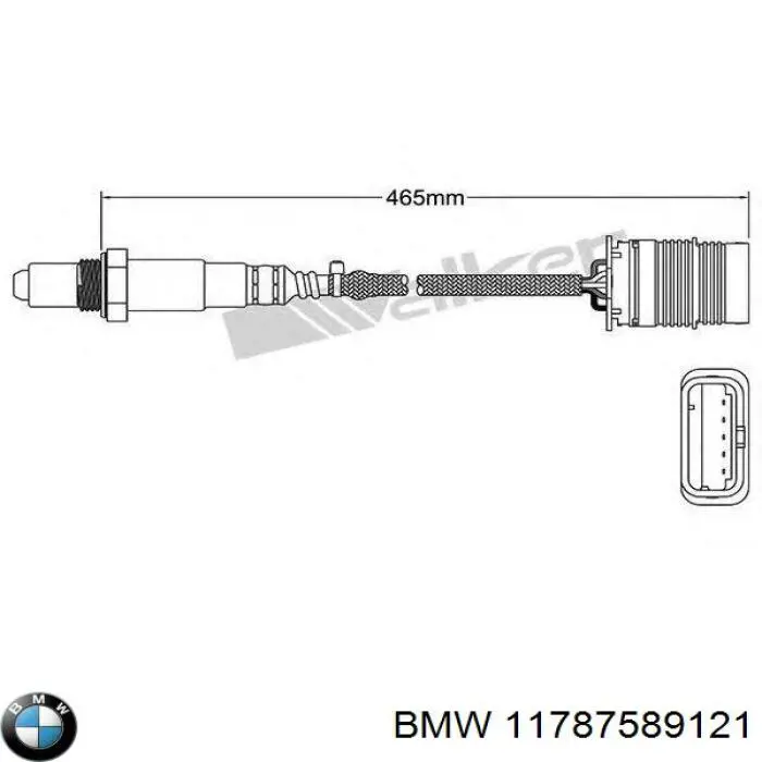 BACB12741044 Bapmic sonda lambda czujnik tlenu przed katalizatorem