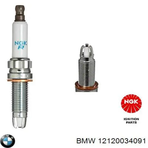 Świeca zapłonowa BMW 12120034091 cena, od 14,82 USD