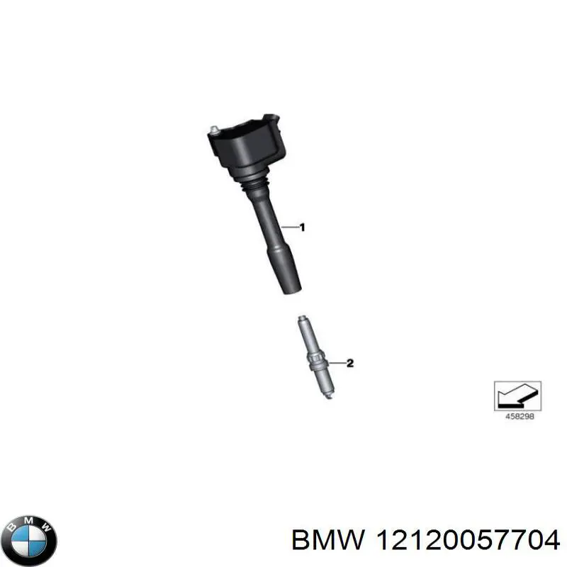 12120057704 BMW Świeca zapłonowa