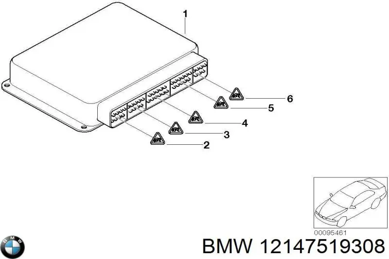 Sterownik silnika BMW X5 SUV (E53) (2000 - 2006) cena, od 234,87 USD