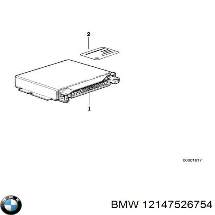 12147526754 BMW sterownik silnika