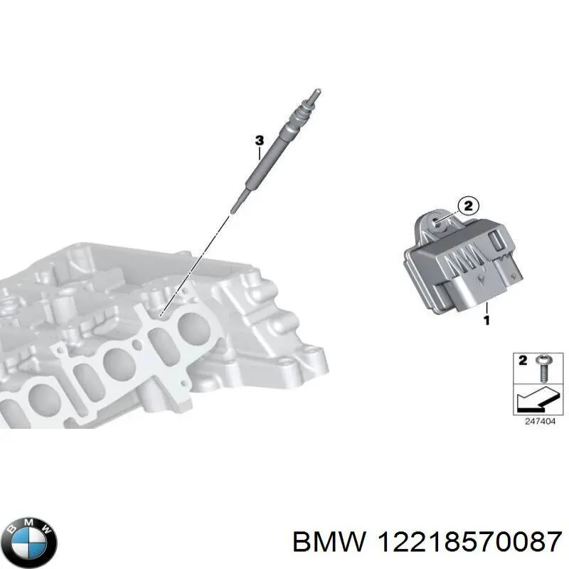  Przekaźnik świec żarowych BMW 3 