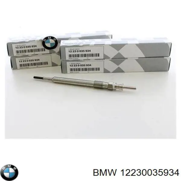 Świeca żarowa BMW 12230035934