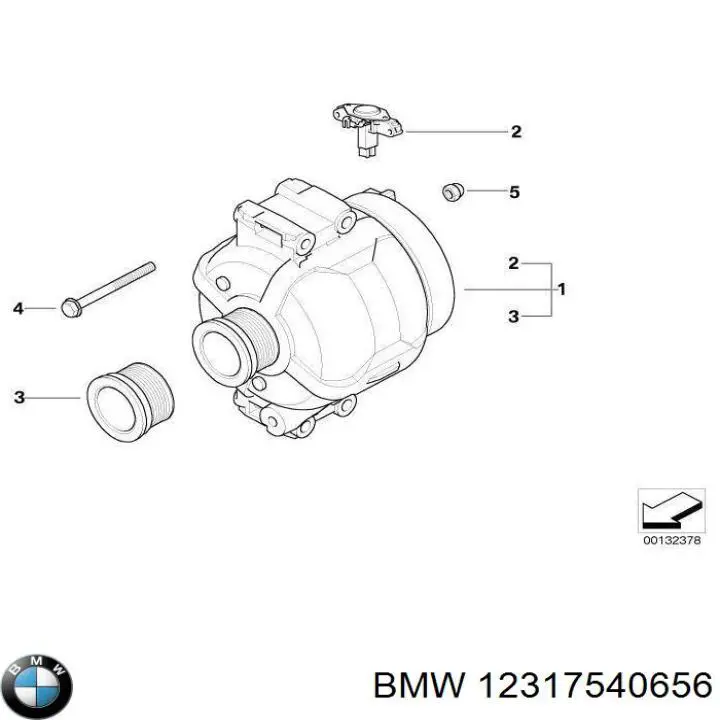 Regulator alternatora (przekaźnik ładowania) BMW 12317540656 cena, od 51,25 USD