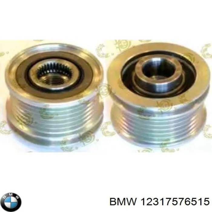 12317576515 BMW Koło pasowe alternatora
