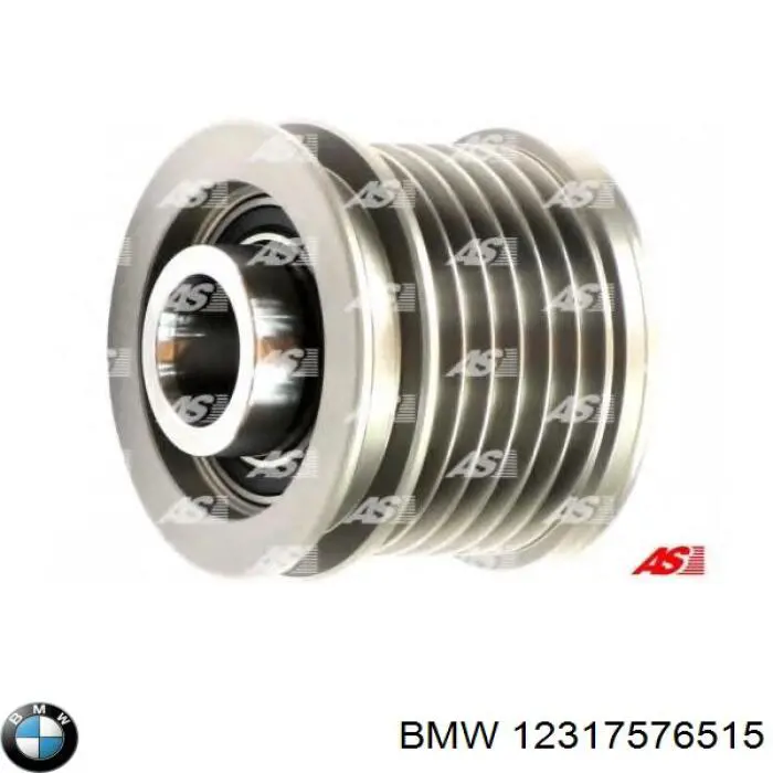 Koło pasowe alternatora BMW 12317576515 cena, od 41,07 USD