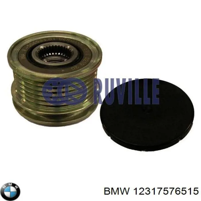 Do koszyka 12317576515 BMW Koło pasowe alternatora