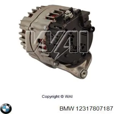 Alternator BMW 12317807187 cena, od 149,98 USD