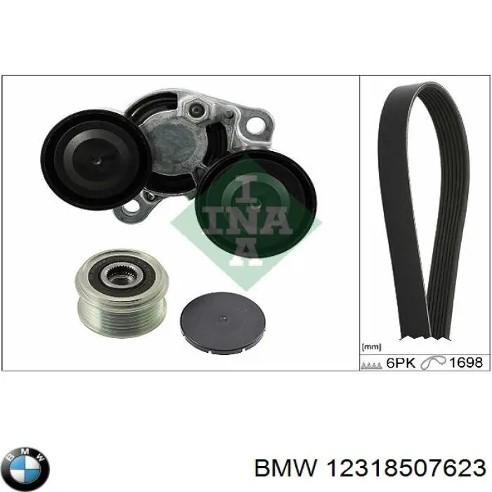 Do koszyka 12318507623 BMW Alternator