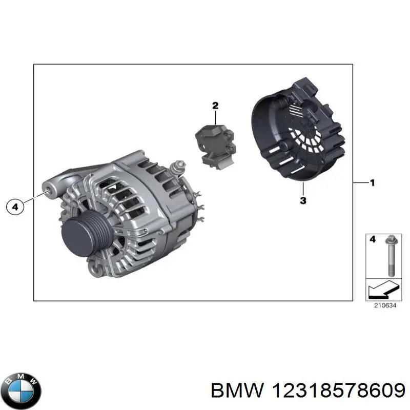12318578609 BMW alternator
