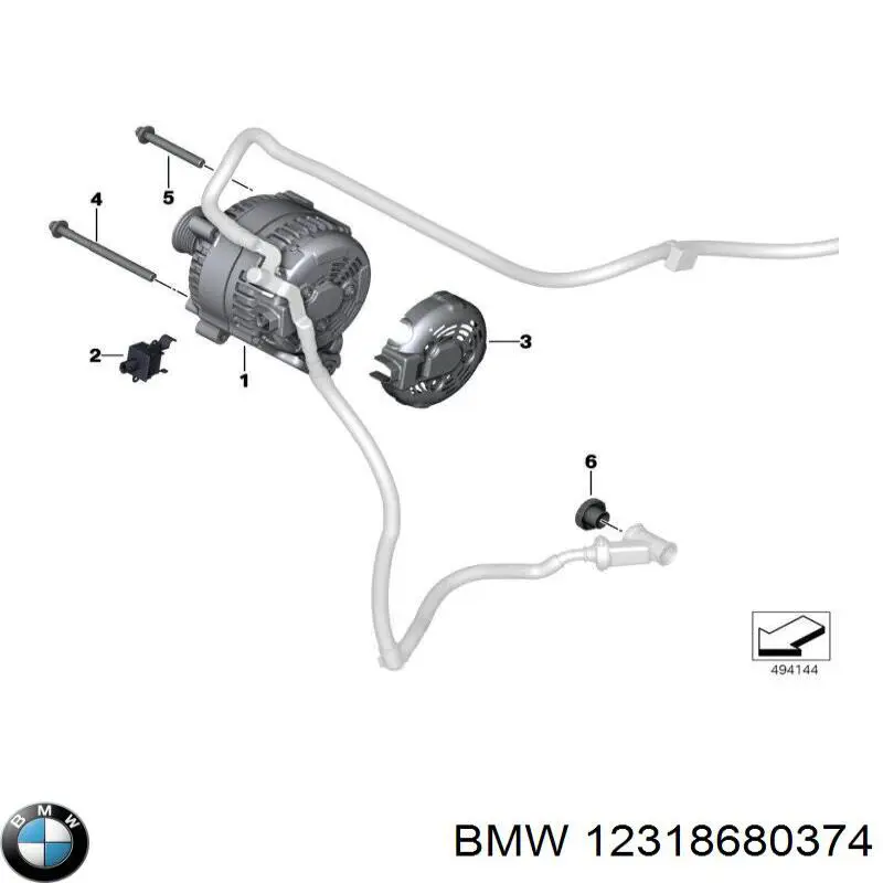 Alternator do BMW 2 (F44)