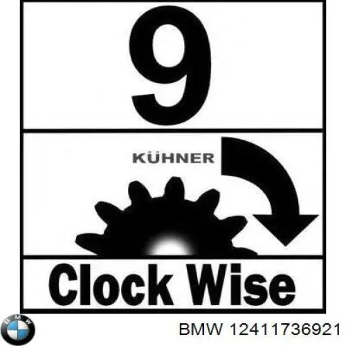 Rozrusznik 12411736921 BMW