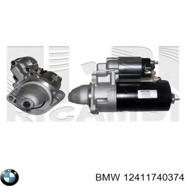 Do koszyka 12411740374 BMW Rozrusznik