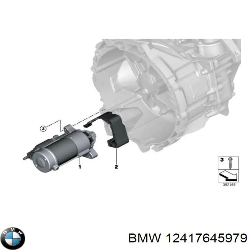 Rozrusznik do BMW X1 (F48)