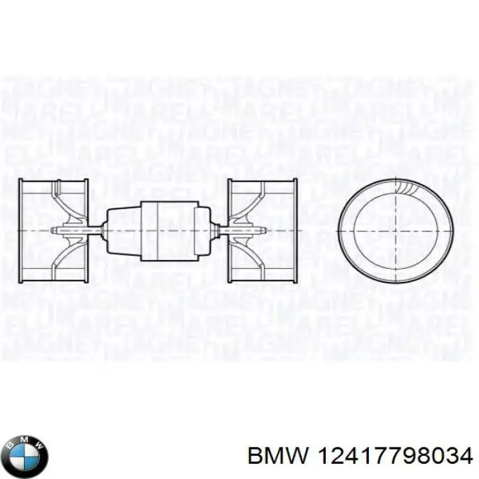 Elektromagnes rozrusznika 12417798034 BMW