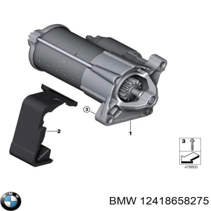 Rozrusznik BMW 12418658275 cena, od 125,99 USD